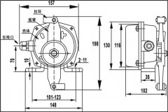 DPLS-I雙向拉繩開(kāi)關(guān)KBW-220L防爆拉繩開(kāi)關(guān)