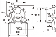 耐腐蝕雙向拉繩開(kāi)關(guān)HFKLT2-I、HFKLT2-II工廠直營(yíng)