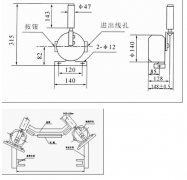 QJLP2-12-30膠帶跑偏開(kāi)關(guān)水泥廠跑偏開(kāi)關(guān)供應(yīng)