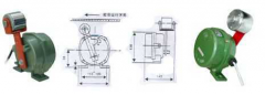 煤流開關(guān)JSB/LLQ-II（傾斜吊掛檢測(cè)）料流速度檢測(cè)器